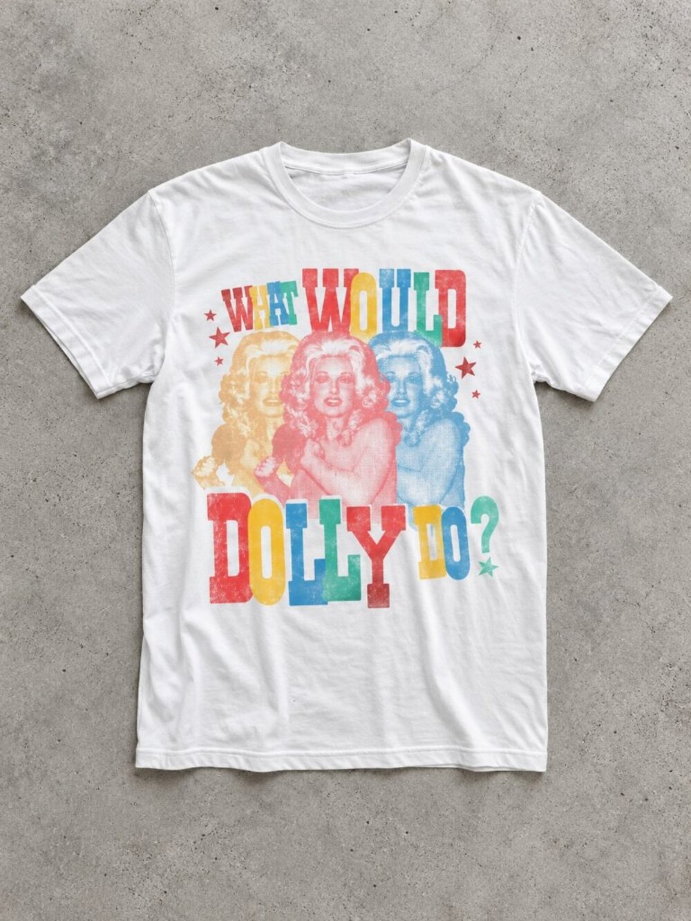 What Would Dolly Do Dolly Parton White Gildan T-Shirt